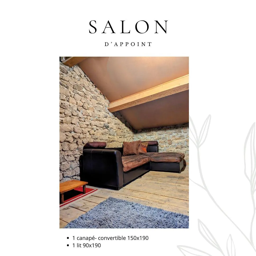 Holiday home Les Gouttes Hotes - Maison De Charme Essertines-en-Chatelneuf